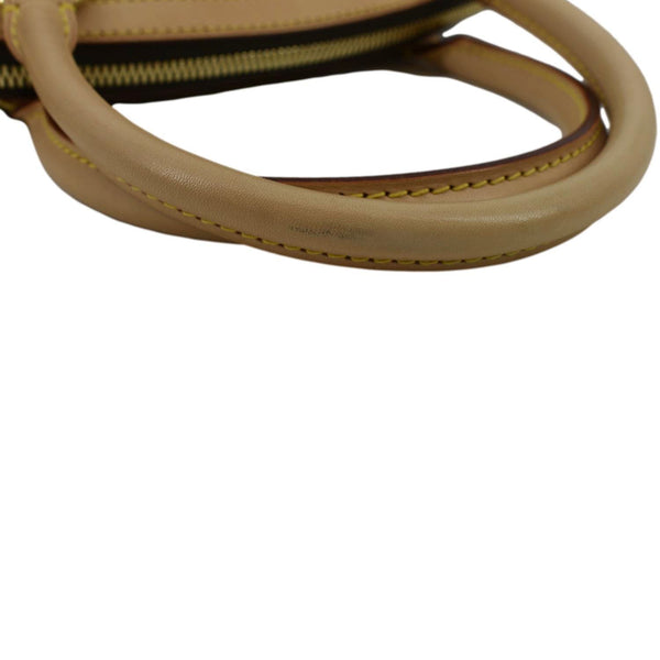 LOUIS VUITTON Tivoli PM Monogram Canvas Satchel Bag Brown