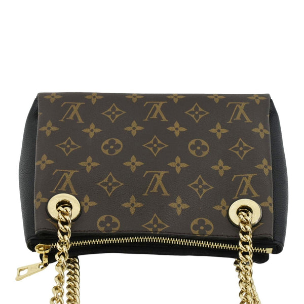 LOUIS VUITTON Surene BB Monogram Canvas Shoulder Bag Black