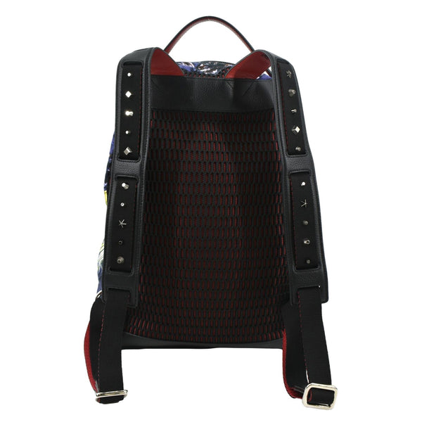 CHRISTIAN LOUBOUTIN Printed Nylon Backpack Multicolor