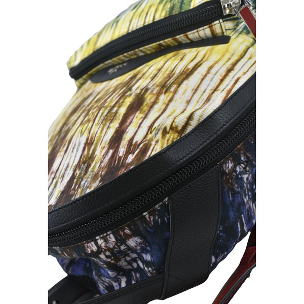 CHRISTIAN LOUBOUTIN Printed Nylon Backpack Multicolor
