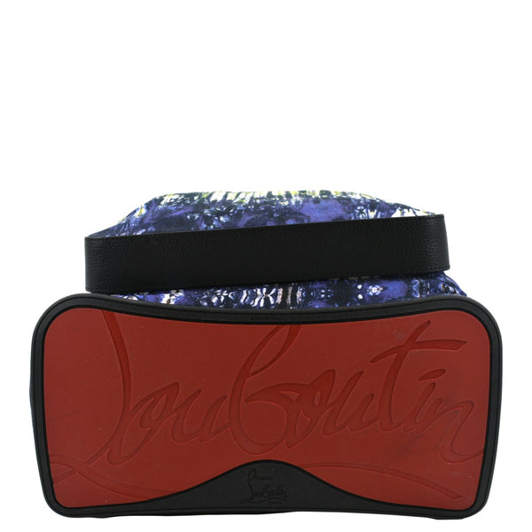 CHRISTIAN LOUBOUTIN Printed Nylon Backpack Multicolor