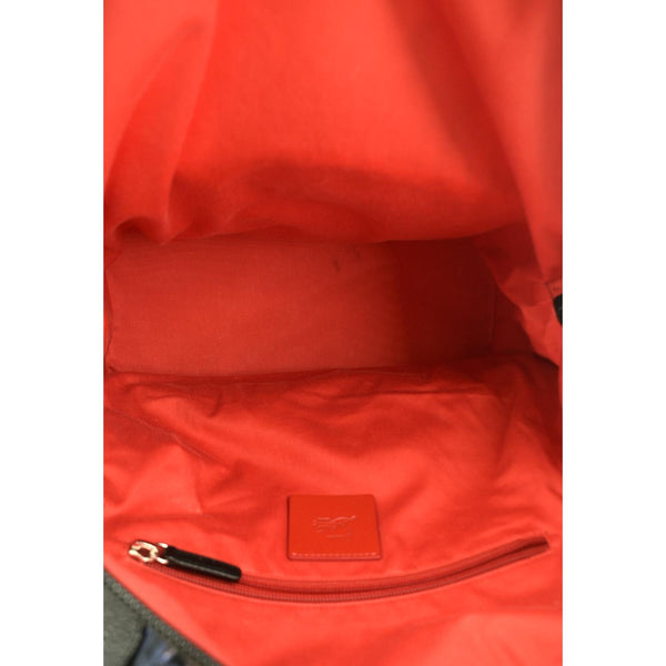 CHRISTIAN LOUBOUTIN Printed Nylon Backpack Multicolor