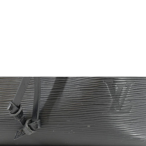 LOUIS VUITTON NeoNoe Shoulder Black bag Epi leather with logo