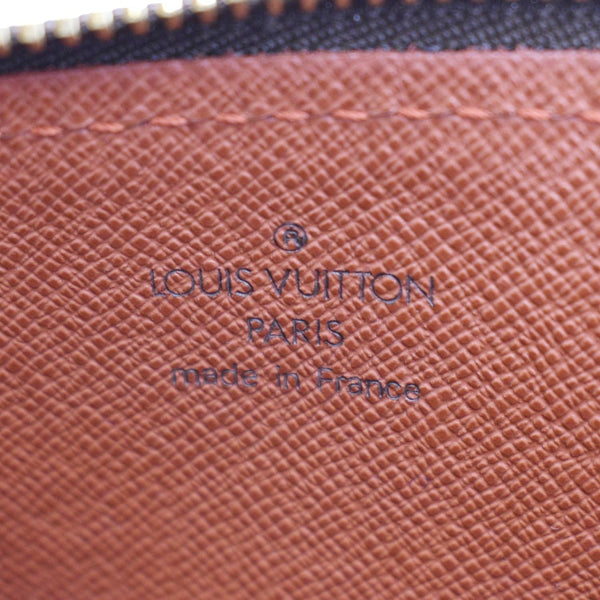 LOUIS VUITTON Papillon Damier Ebene Shoulder Bag Brown