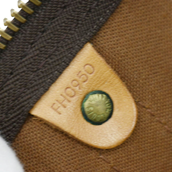 LOUIS VUITTON Keepall 50 Bandouliere Monogram Canvas Travel Bag Brown