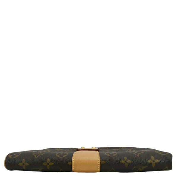 LOUIS VUITTON Sofia Coppola Monogram Canvas Clutch Brown