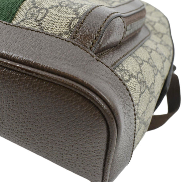 GUCCI Ophidia Small GG Supreme Canvas Backpack Beige 547965