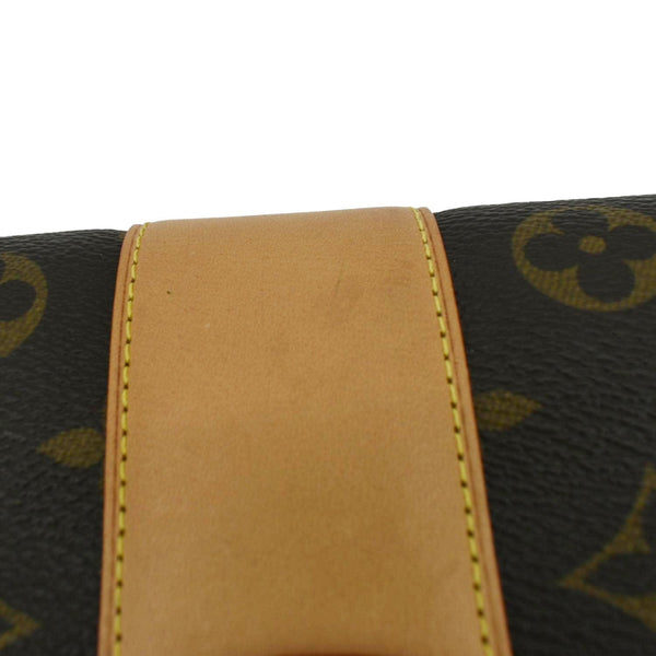 LOUIS VUITTON Sofia Coppola Monogram Canvas Clutch Brown