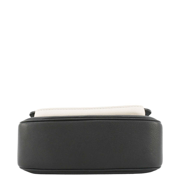 LOUIS VUITTON Lockme Tender Grained Calfskin Leather Shoulder Bag Black