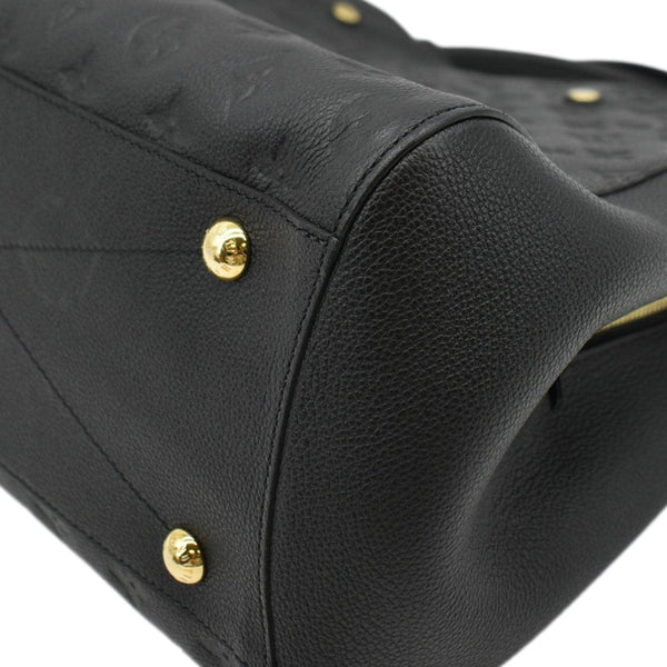 LOUIS VUITTON Montaigne MM Monogram Empreinte Shoulder Bag Black