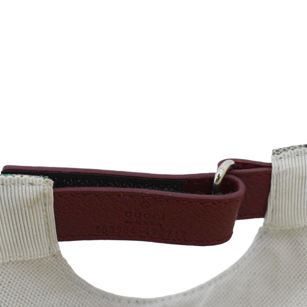 GUCCI Claudia Baseball GG Supreme Flora Canvas Hat Red 58 CM 603986