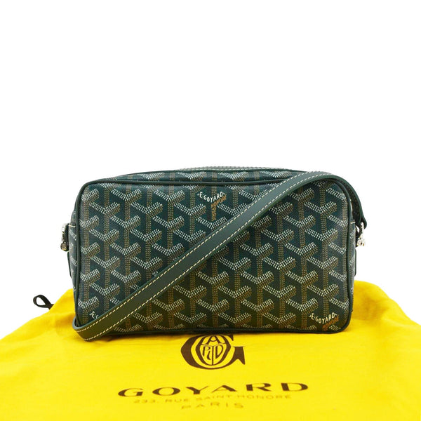 GOYARD Sac Cap Vert PM Canvas Shoulder Bag Green