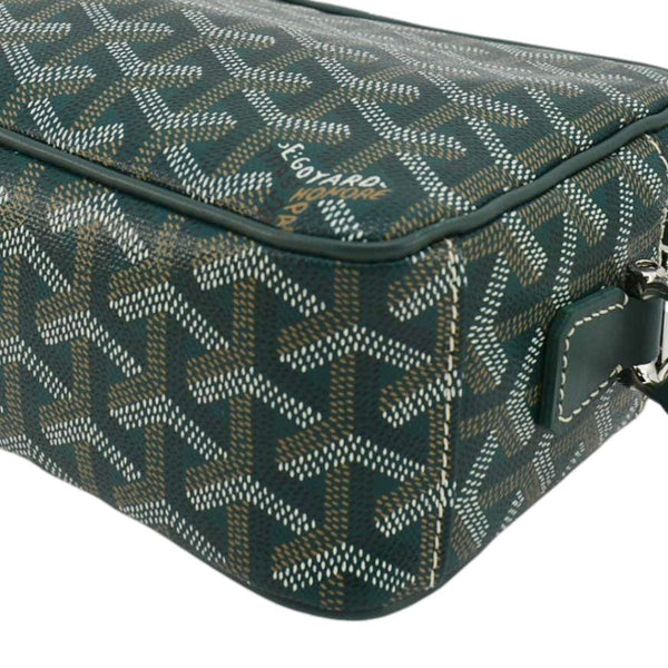 GOYARD Sac Cap Vert PM Canvas Shoulder Bag Green