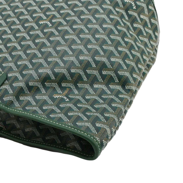 GOYARD Artois MM Canvas Tote Shoulder Bag Green