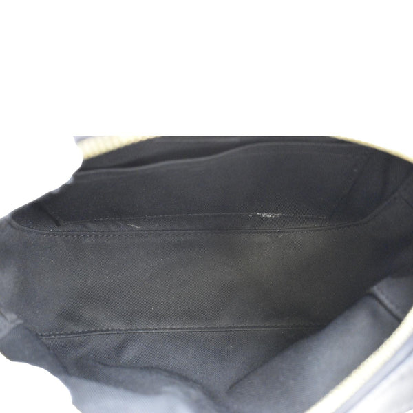 LOUIS VUITTON Saintonge Monogram Canvas Shoulder Bag Noir Black