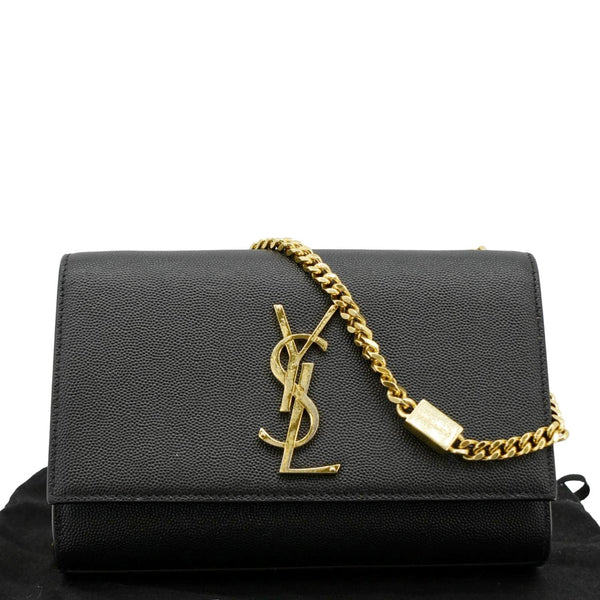 YVES SAINT LAURENT Kate Small Leather Crossbody Bag Black