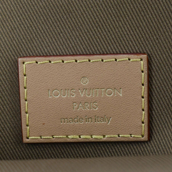 LOUIS VUITTON Utility Phone Sleeve Monogram Canvas Crossbody Bag Brown