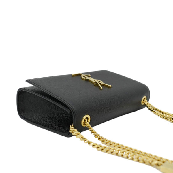 YVES SAINT LAURENT Kate Small Leather Crossbody Bag Black