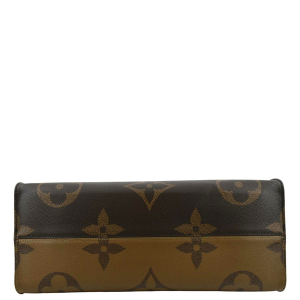 LOUIS VUITTON Onthego GM Monogram Marvel Brown Shoulder bag with lower view