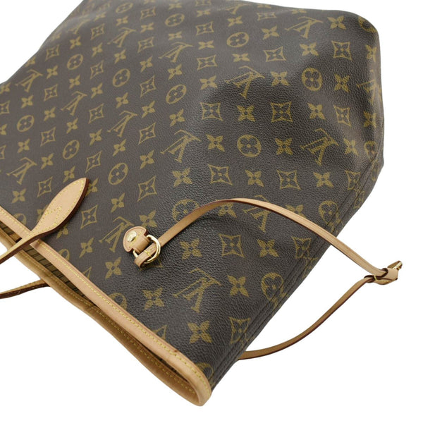 LOUIS VUITTON Neverfull GM Monogram Canvas Tote Shoulder Bag Brown