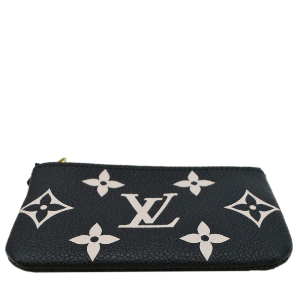LOUIS VUITTON Pochette Key Cles Giant Monogram Empriente Leather Bicolor