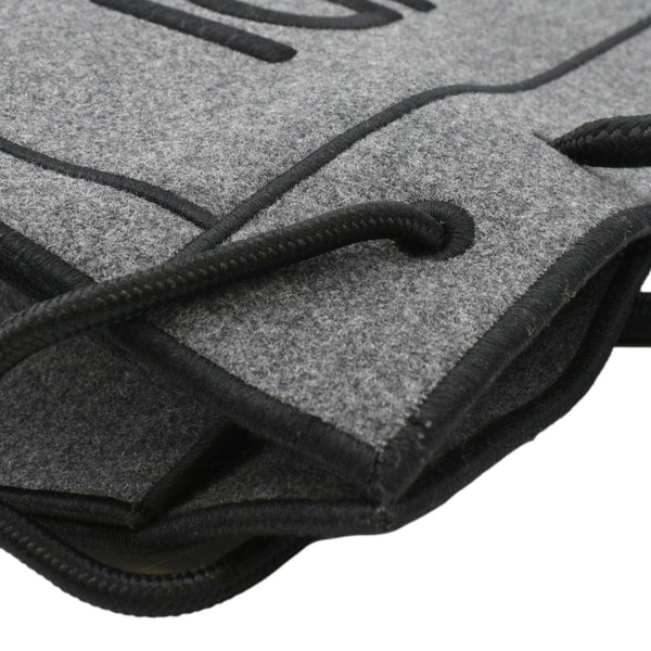 FENDI Sunshine Flannel Wool Shoulder Bag Grey