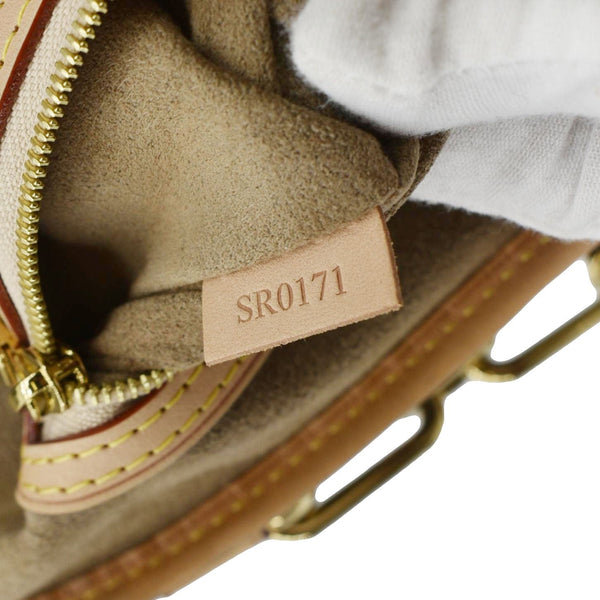 LOUIS VUITTON Annie MM Multicolor Monogram Canvas Shoulder Bag Black