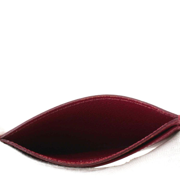 LOUIS VUITTON Epi Leather Card Holder Fuchsia