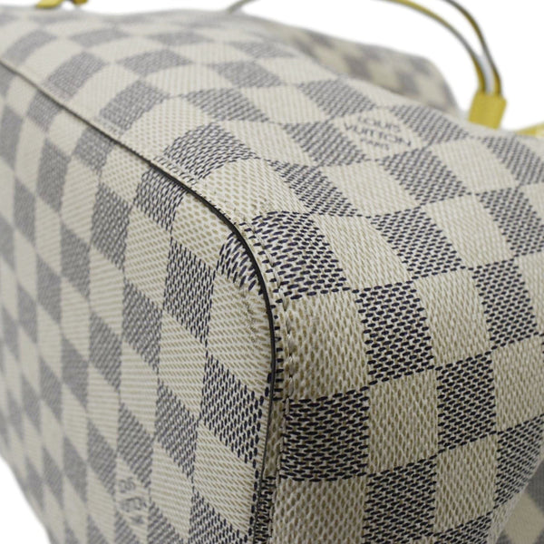 LOUIS VUITTON Neonoe MM Damier Azur Shoulder Bag Pineapple