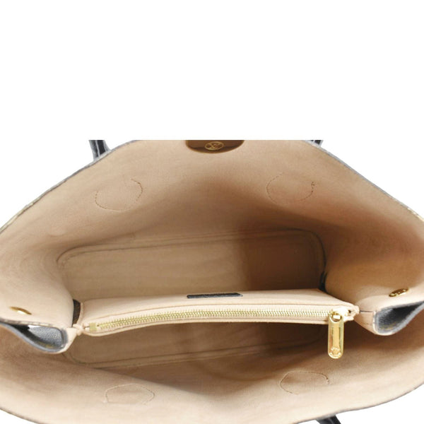 LOUIS VUITTON Flandrin Monogram Canvas Tote Shoulder Bag Brown