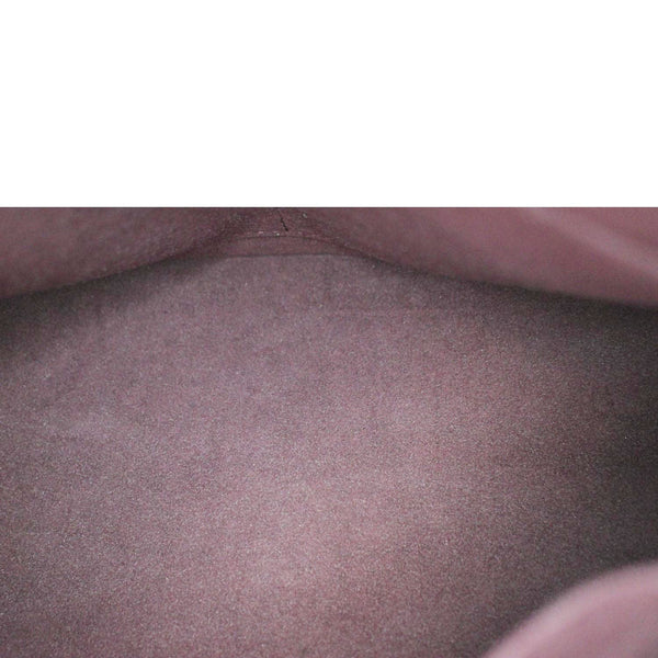 LOUIS VUITTON V MM Monogram Canvas Tote Shoulder Bag Bordeaux