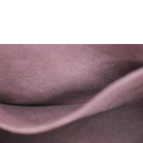 LOUIS VUITTON V MM Monogram Canvas Tote Shoulder Bag Bordeaux