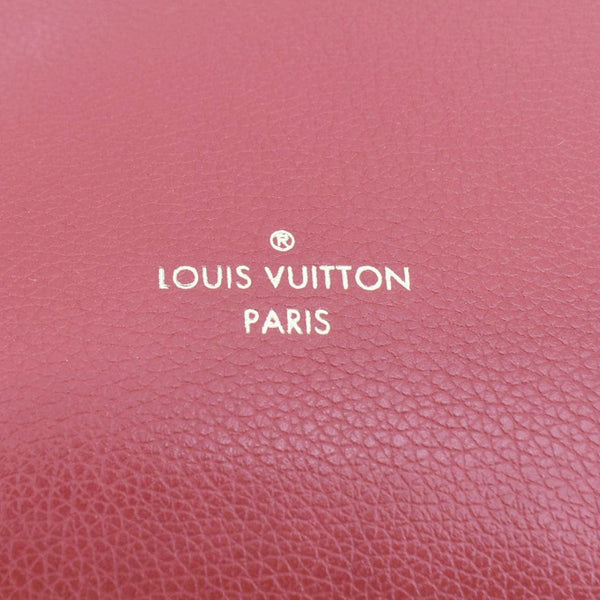 LOUIS VUITTON Kimono MM Monogram Canvas Tote Bag Red