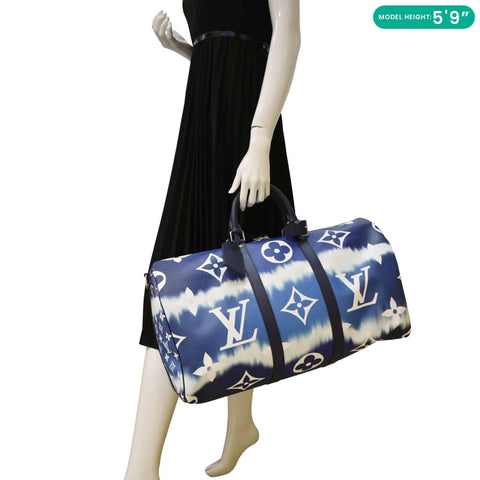 LOUIS VUITTON Keepall 50 Monogram Escale Bandouliere dummy look