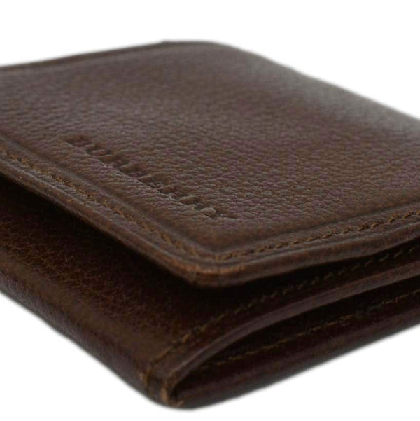 BURBERRY Caviar Leather Coin Purse Brown