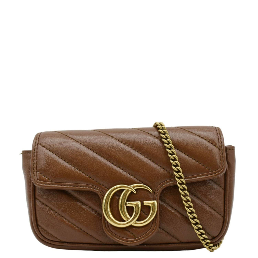 Gucci gg marmont brown Clearance