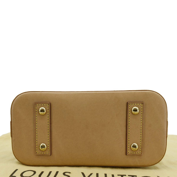 LOUIS VUITTON Alma BB Monogram Canvas Crossbody Bag Brown