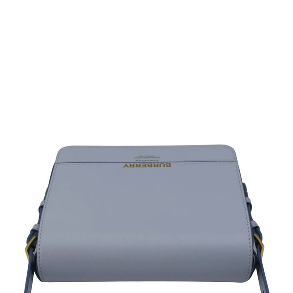 BURBERRY Small Grace Leather Crossbody Bag Light Blue