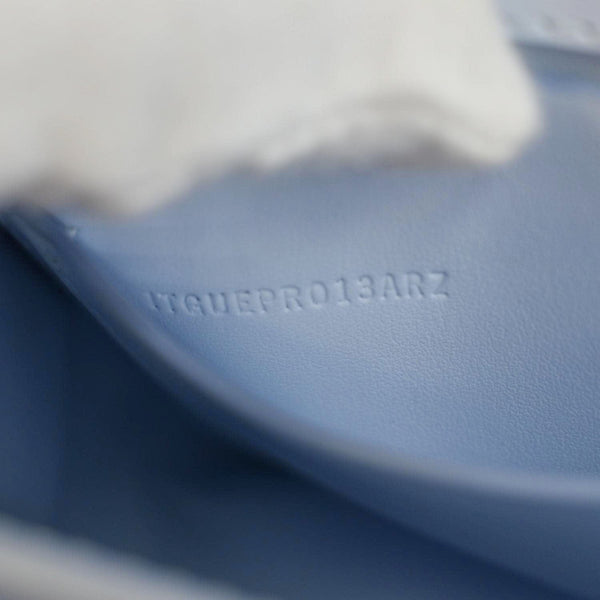 BURBERRY Small Grace Leather Crossbody Bag Light Blue