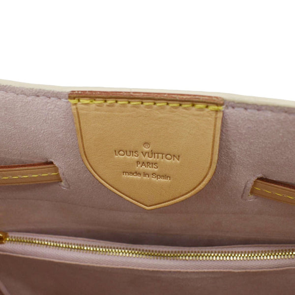 LOUIS VUITTON Girolata Damier Azur Shoulder Bag White