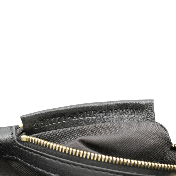 FENDI Baguette Medium FF Shearling Sheepskin Shoulder Bag Brown