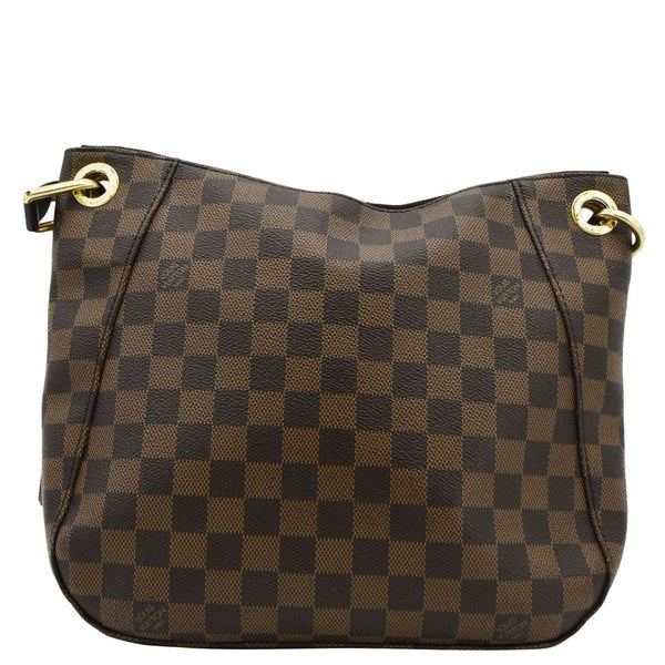 LOUIS VUITTON South Bank Besace Damier Ebene Crossbody Bag Brown