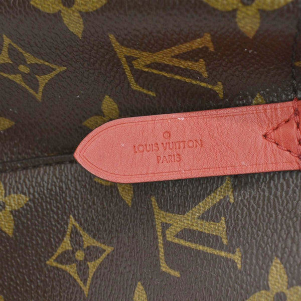 LOUIS VUITTON NeoNoe Monogram Canvas Shoulder Bag Red