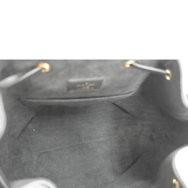 LOUIS VUITTON Montsouris PM Monogram Empreinte Backpack Black