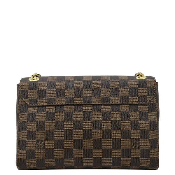 LOUIS VUITTON Vavin PM Damier Ebene Crossbody Bag Cream