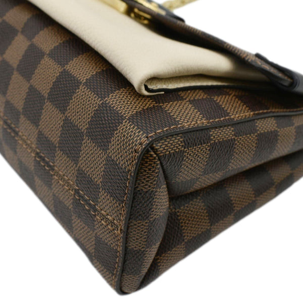 LOUIS VUITTON Vavin PM Damier Ebene Crossbody Bag Cream