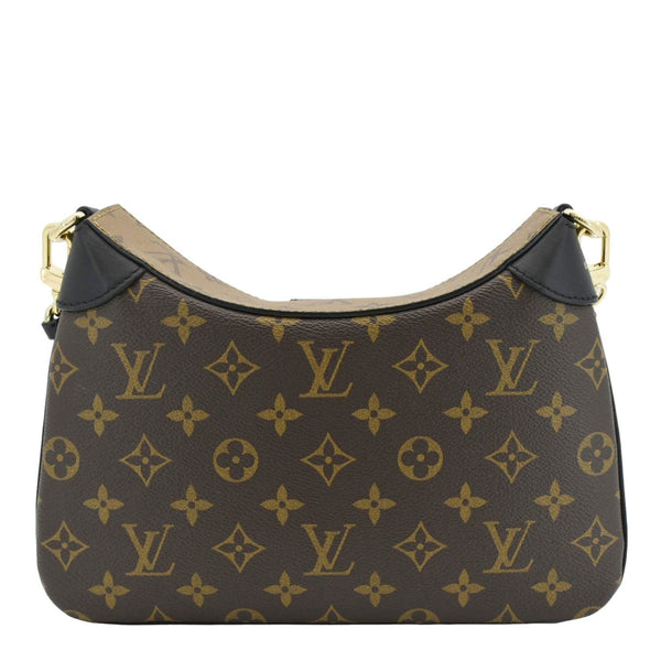 LOUIS VUITTON Twinny Monogram Canvas Shoulder Bag Brown