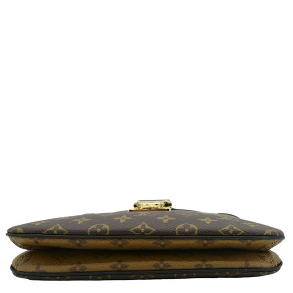 LOUIS VUITTON Twinny Monogram Canvas Shoulder Bag Brown