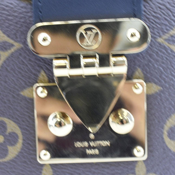 LOUIS VUITTON Twinny Monogram Canvas Shoulder Bag Brown