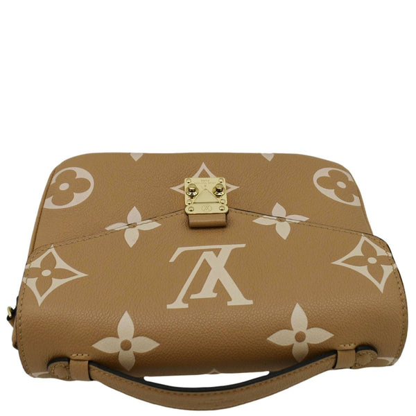 LOUIS VUITTON Metis Pochette Bicolor Monogram Empreinte Leather Crossbody top look